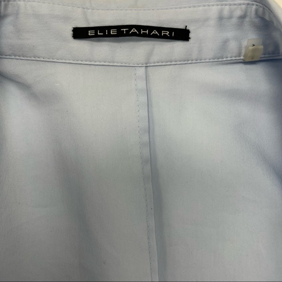 Ellie Tahari Vicki Blouse in Light Blue - Picture 3 of 6